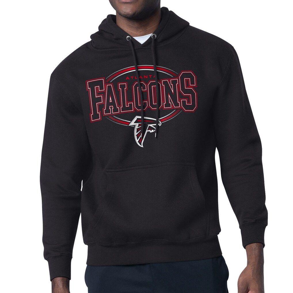 Men 2026 NFL Atlanta Falcons hoodie Black 03
